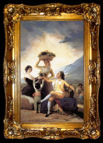 framed  Francisco Goya Autumn, ta009-2